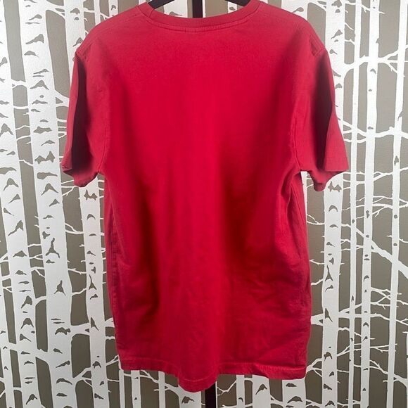 Volcom Red Logo T-Shirt sz XL - Picture 2 of 5